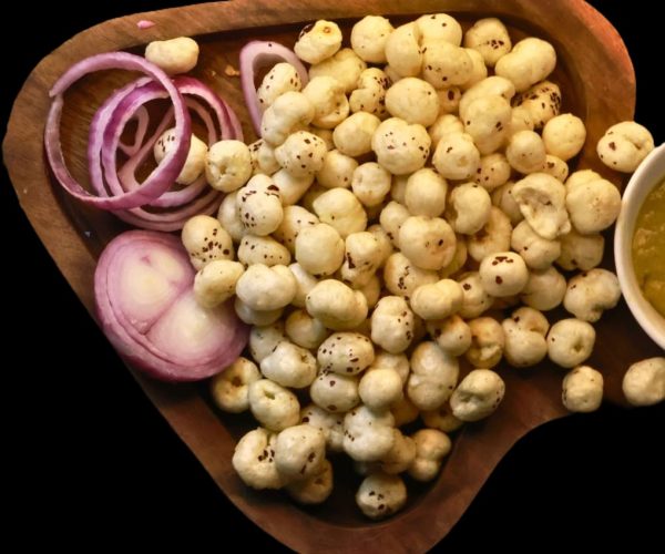 Onion and cream makhana